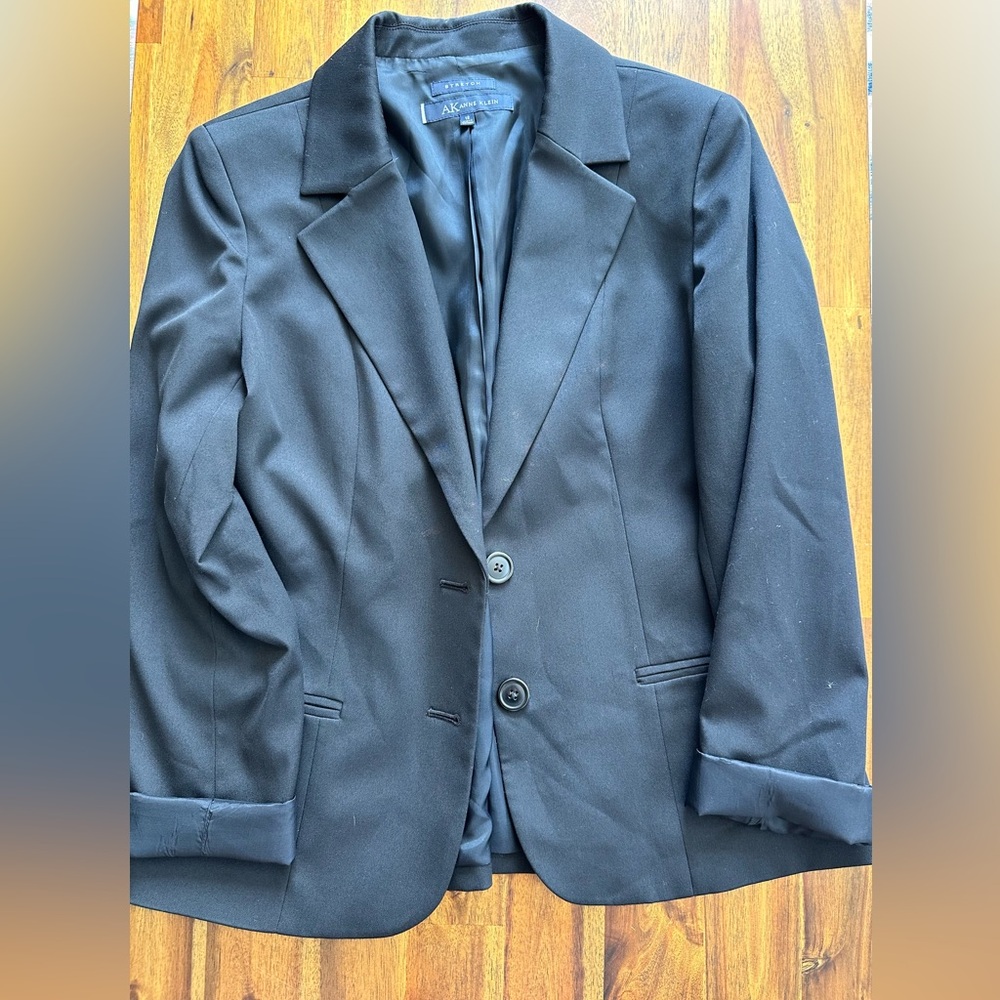 Anne Klein Blazer with Rolled Cuffs